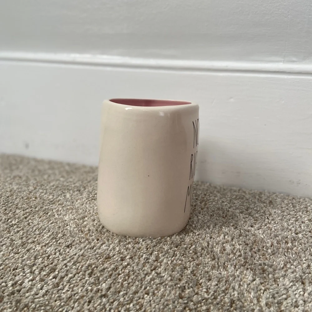 NWOT Rae Dunn Not Right Meow Mug - Picture 4 of 8